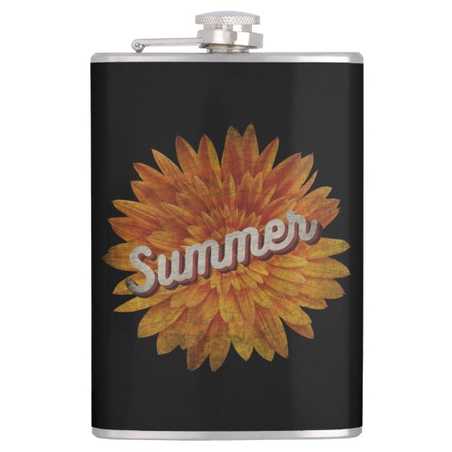 PETACA SUMMER VINTAGE SUNFLOWER (Anverso)