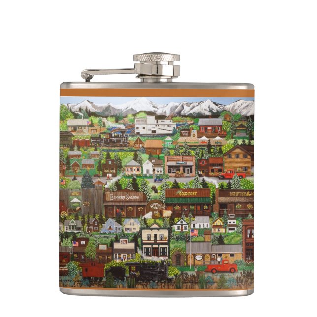 Petaca Sumpter Oregon Flask (Anverso)