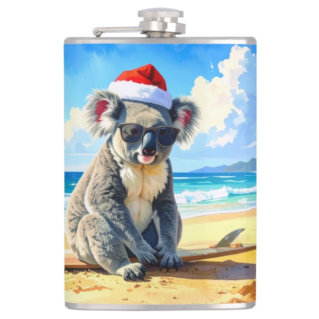 Petaca Sun y Surf Koala Santa Hat (Anverso)