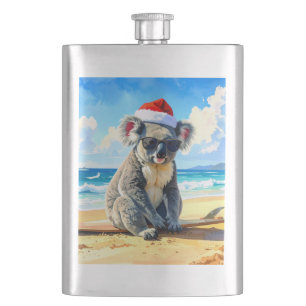 Petaca Sun y Surf Koala Santa Hat