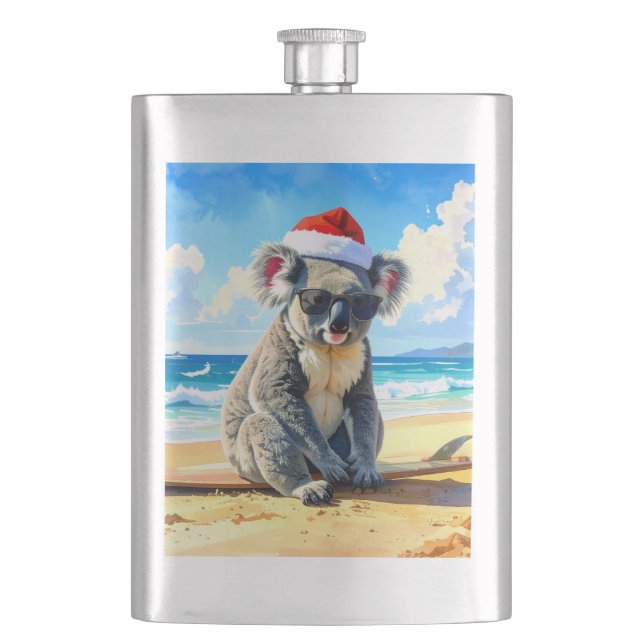 Petaca Sun y Surf Koala Santa Hat (Anverso)