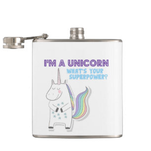 Petaca Superpotencia de Unicorn