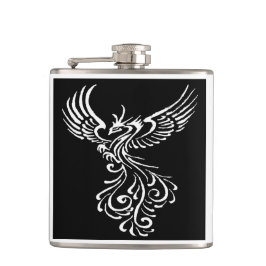 Petaca Surgiendo Del Ilustracion Blanco Fénix De Las Ceni