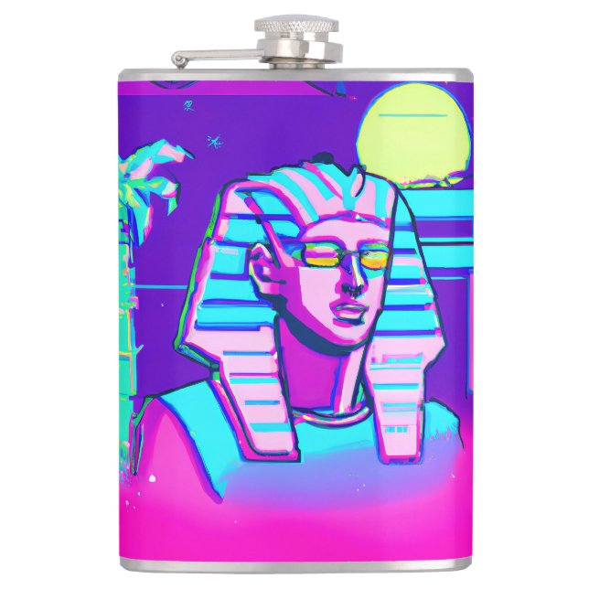 Petaca Synthwave Pharaoh (Anverso)