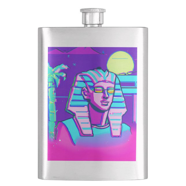 Petaca Synthwave Pharaoh (Anverso)