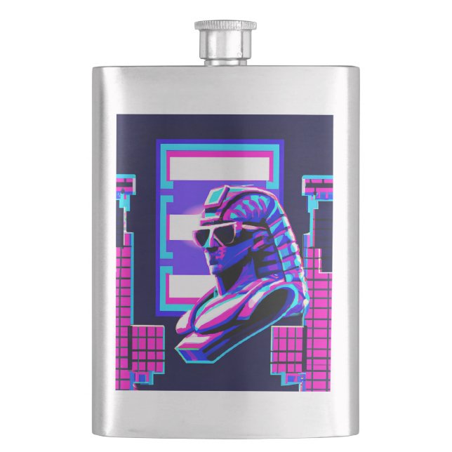 Petaca Synthwave Pharaoh (Anverso)