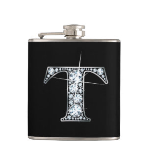 Petaca T "Diamond Bling" Flask