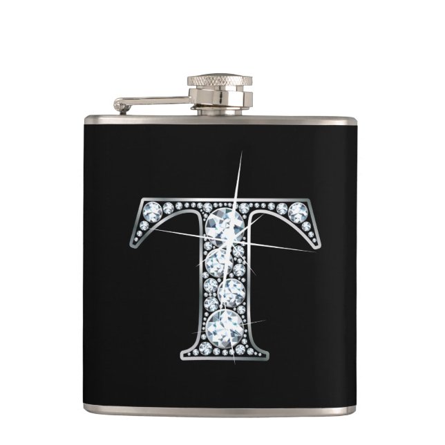 Petaca T "Diamond Bling" Flask (Anverso)