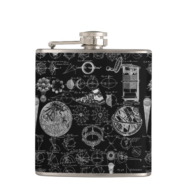 Petaca Tabla de astronomía (Anverso)