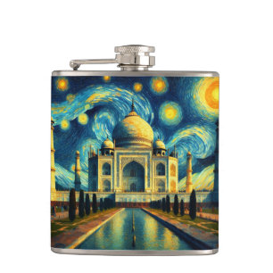 Petaca Taj Mahal India Starry Night