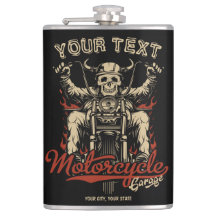 Taller Garage de Motocicletas Esqueleto Personaliz