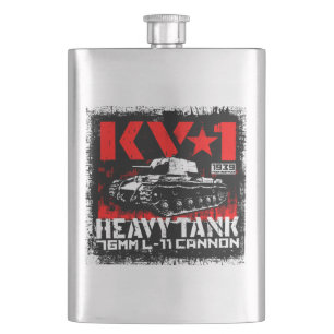Petaca Tanque pesado de la Unión Soviética KV-1