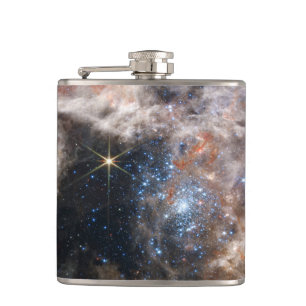 Petaca Tarantula Nebula Imagen de JWST