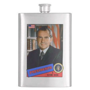 Petaca Tarjeta de béisbol de Richard Nixon