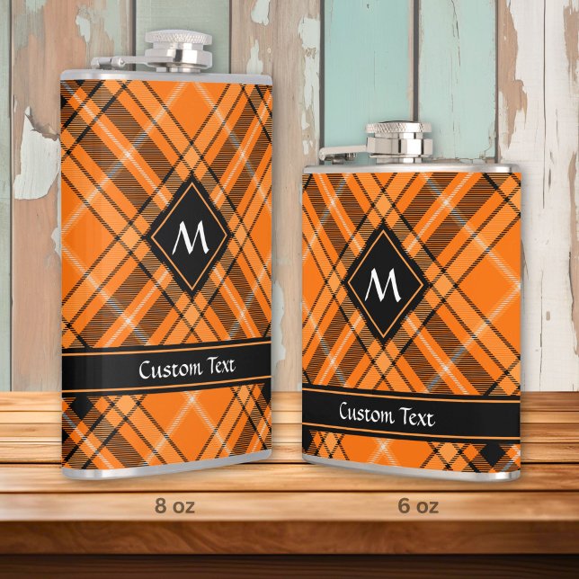 Petaca Tartan Naranja de Halloween (Subido por el creador)