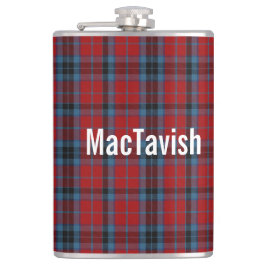 Petaca Tartan personalizado del Clan MacTavish 