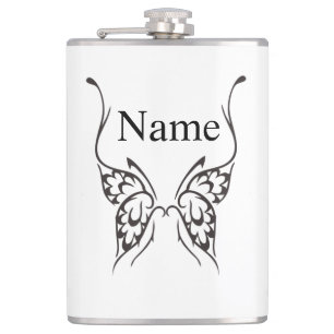 Petaca Tatuaje de mariposa estilizada Thunder_Cove