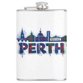 Petaca Taza de tartán de Perth Escocia Escocesa