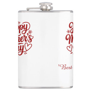 Petaca Taza Personalizada Mejor Mamá del Mundo