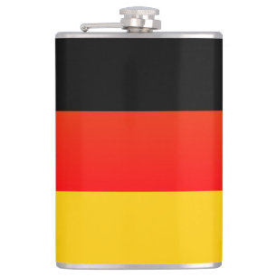 Petaca Taza térmica de la bandera alemana o Deutsche Flag