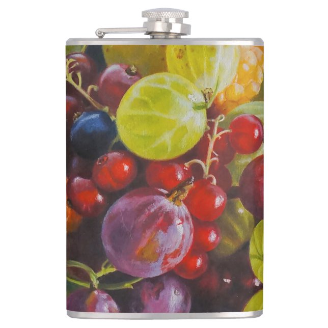 Petaca Tazón de bayas - Vida residual de fruta hiperreali (Anverso)