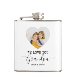 Petaca Te Amamos Abuelo | Carácter personalizado