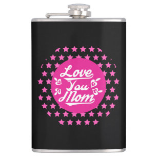 Petaca Te amo, mamá, diseño del Día de la Madre-1996