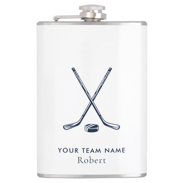 Petaca Team Name Ice Hockey Giveaway Custom (Anverso)