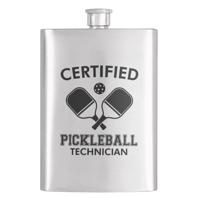 Petaca Técnico de Pickleball Certificado (Anverso)