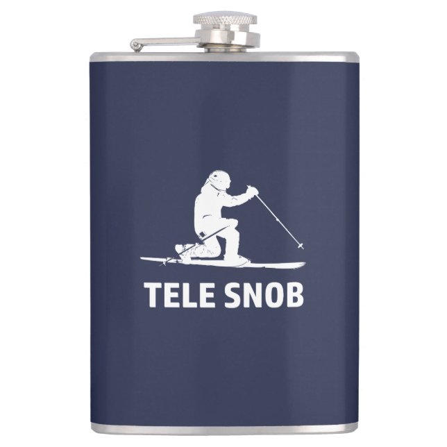 Petaca Telemark Skiob Snob (Anverso)