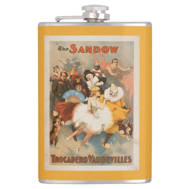 Petaca Tema del carnaval de los vodeviles de Sandow (Anverso)
