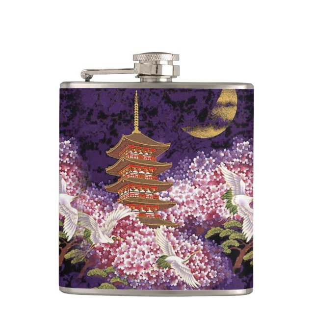 Petaca Templo asiático (Anverso)