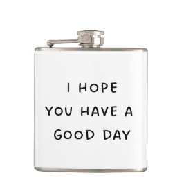 Petaca Ten un buen día de café Mug