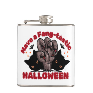 Petaca Tener Un Diseño De Mano De Monstruo De Halloween F
