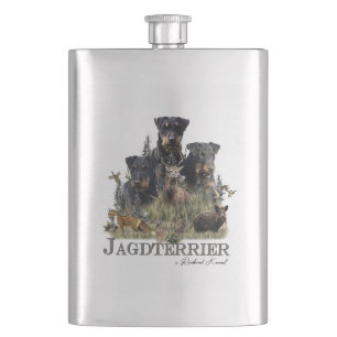 Petaca Terrier de caza alemán (Jagdterrier)