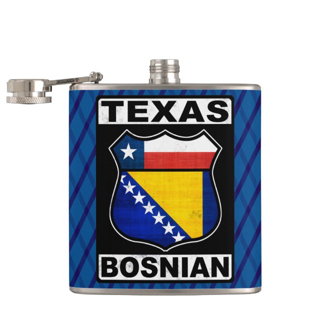 Petaca Texas Bosnio-Americano (Abierto)