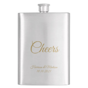 Petaca Texto personalizar Saludos Regalo Boda favorece la