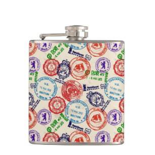 Petaca Textura con los sellos reales