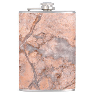 Petaca Textura de Piedra de Mármol Fría y de Moda