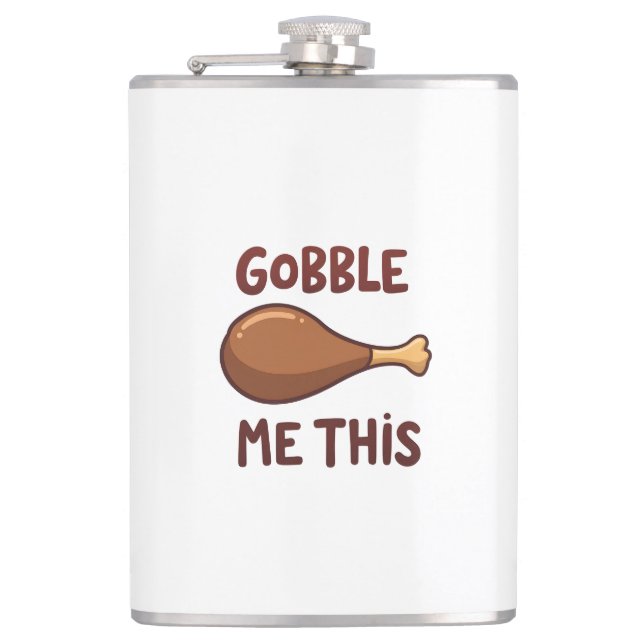 Petaca Thanksgiving Turkey Gift Funny (Anverso)