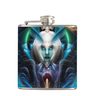 Petaca Thera Queen Of The Galaxy Stainless Steel Flask