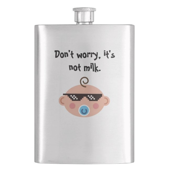 Petaca Thug life baby flask (Anverso)