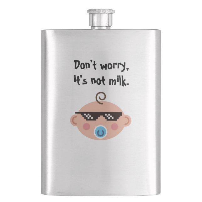 Petaca Thug life baby flask (Anverso)