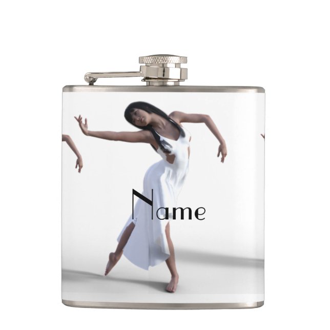 Petaca Thunder_Cove de bailarina de vestir blanco    (Anverso)