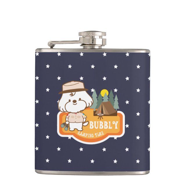 Petaca Tiempo de acampada de Bubbly (Anverso)