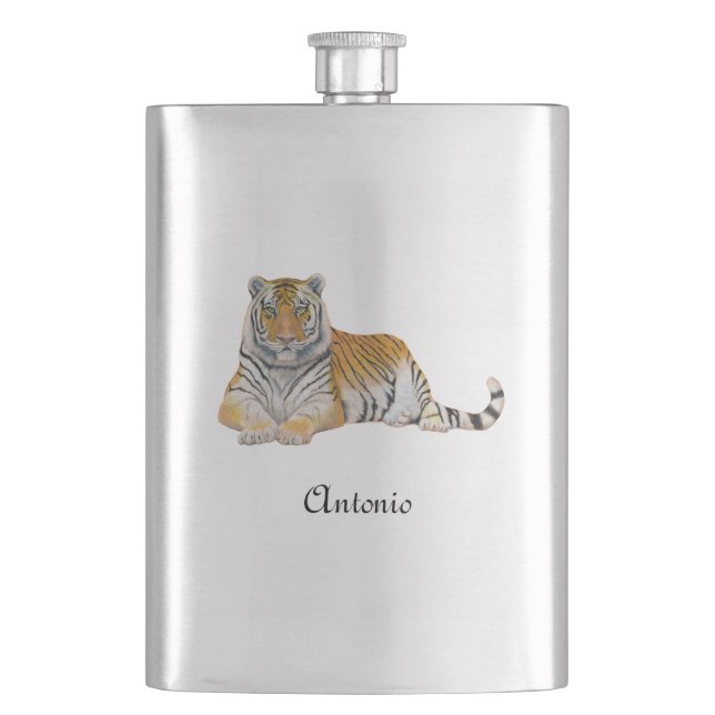 Petaca Tigre (Anverso)