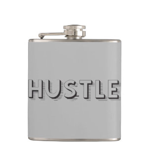 Petaca Tipografía moderna de Hustle
