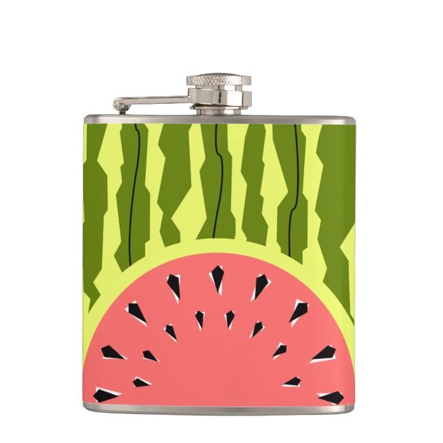 Petaca Tiras de sandía rosadas (Anverso)