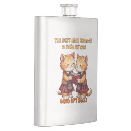 Petaca To A Mouse Orange Cats Reciting Burns