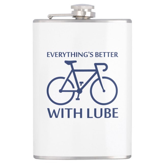 Petaca Todo está mejor con Lube (Anverso)